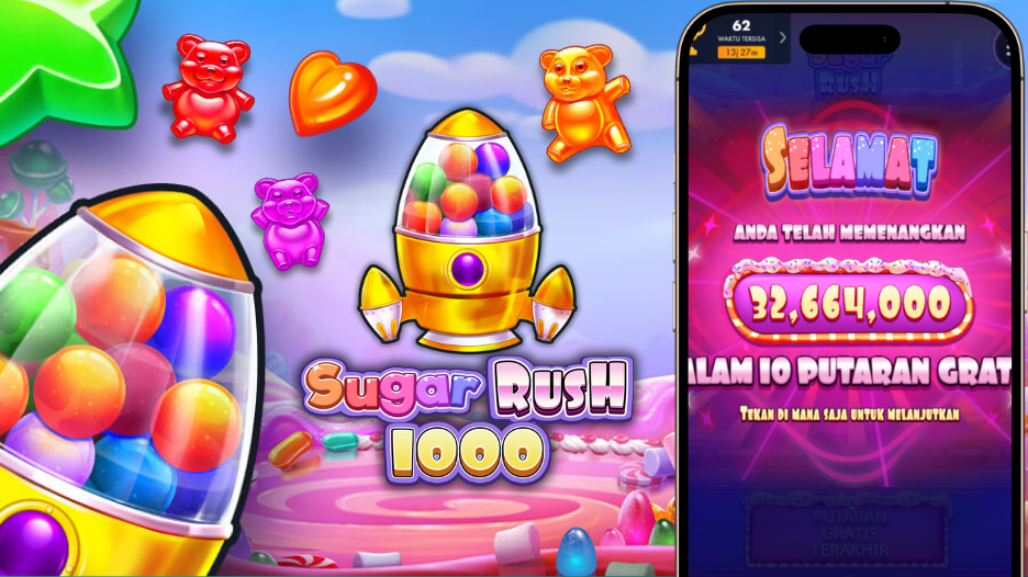 mencoba Sugar Rush 1000 SLOT GACOR 2025! Game slot ini hadir dengan berbagai fitur menarik yang akan membuat Anda ketagihan dan ingin terus memainkannya.